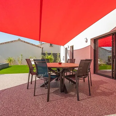 3 Avec Piscine Chauffee, Securisee, La Palmyre, 6 Pers 빌라 *
